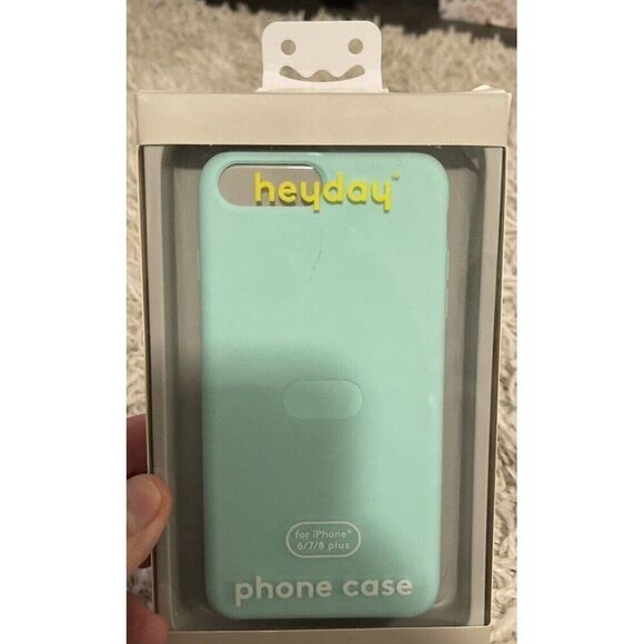Heyday NEW in Box phone case for iPhone 6/7/8 plus, mint green, silicone case - Picture 4 of 9